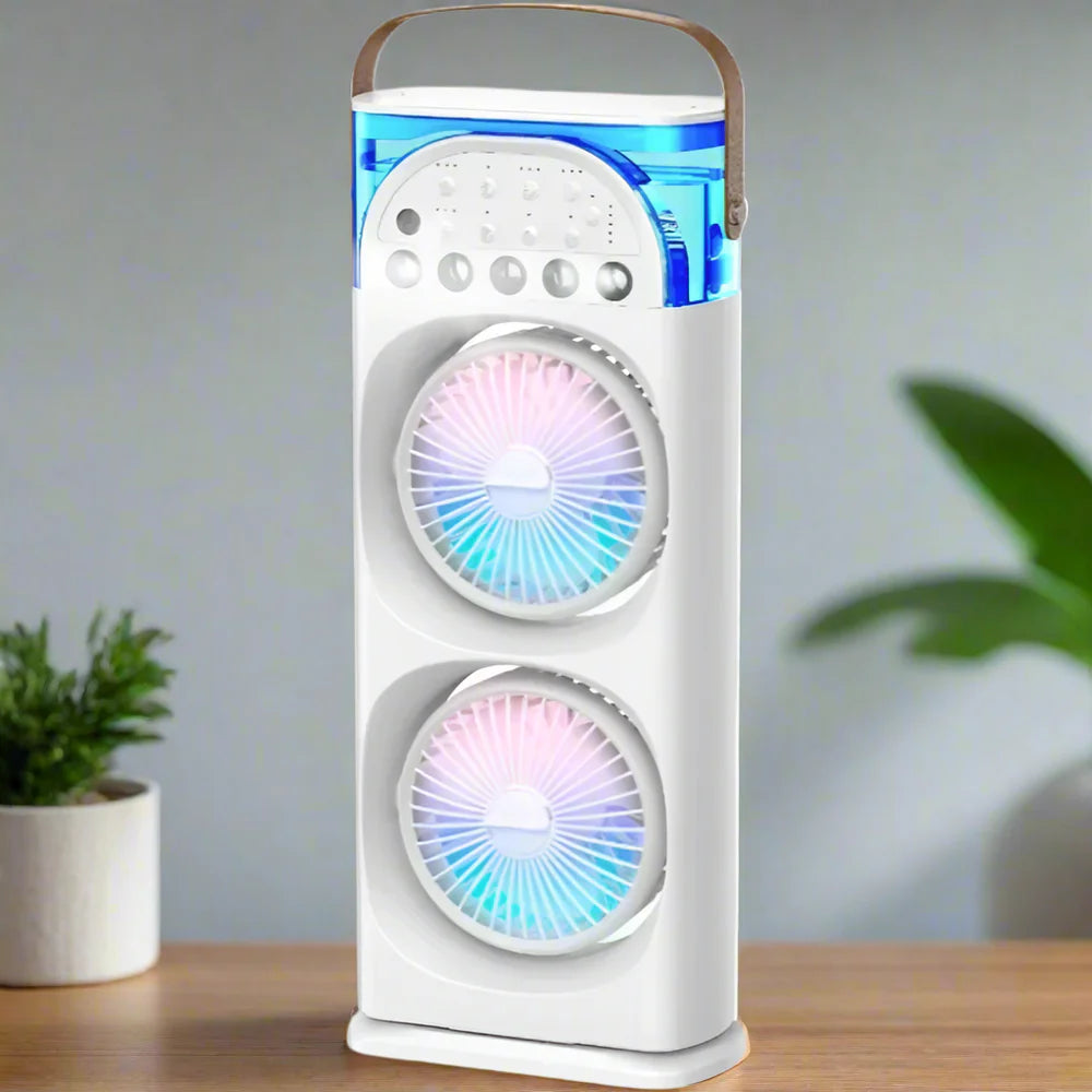 Dual Breeze Mist Double-Ended Spray Fan