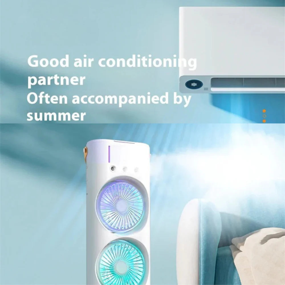Dual Breeze Mist Double-Ended Spray Fan