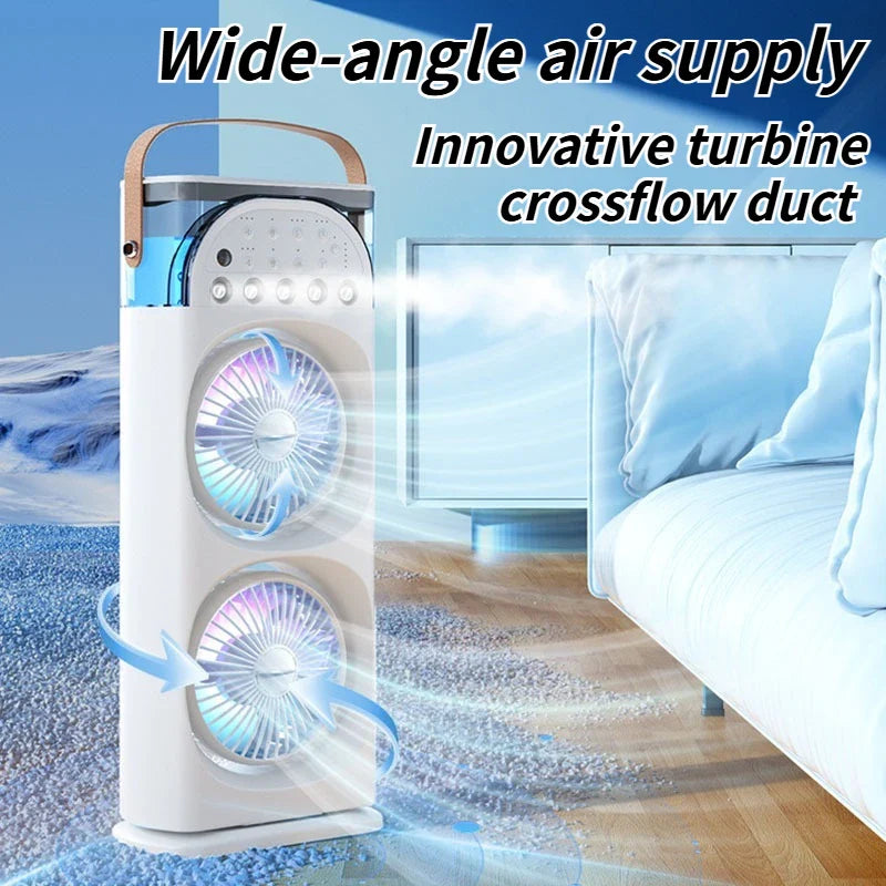 Dual Breeze Mist Double-Ended Spray Fan