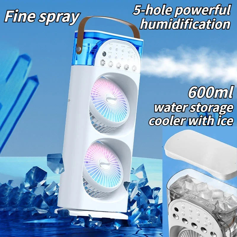 Dual Breeze Mist Double-Ended Spray Fan