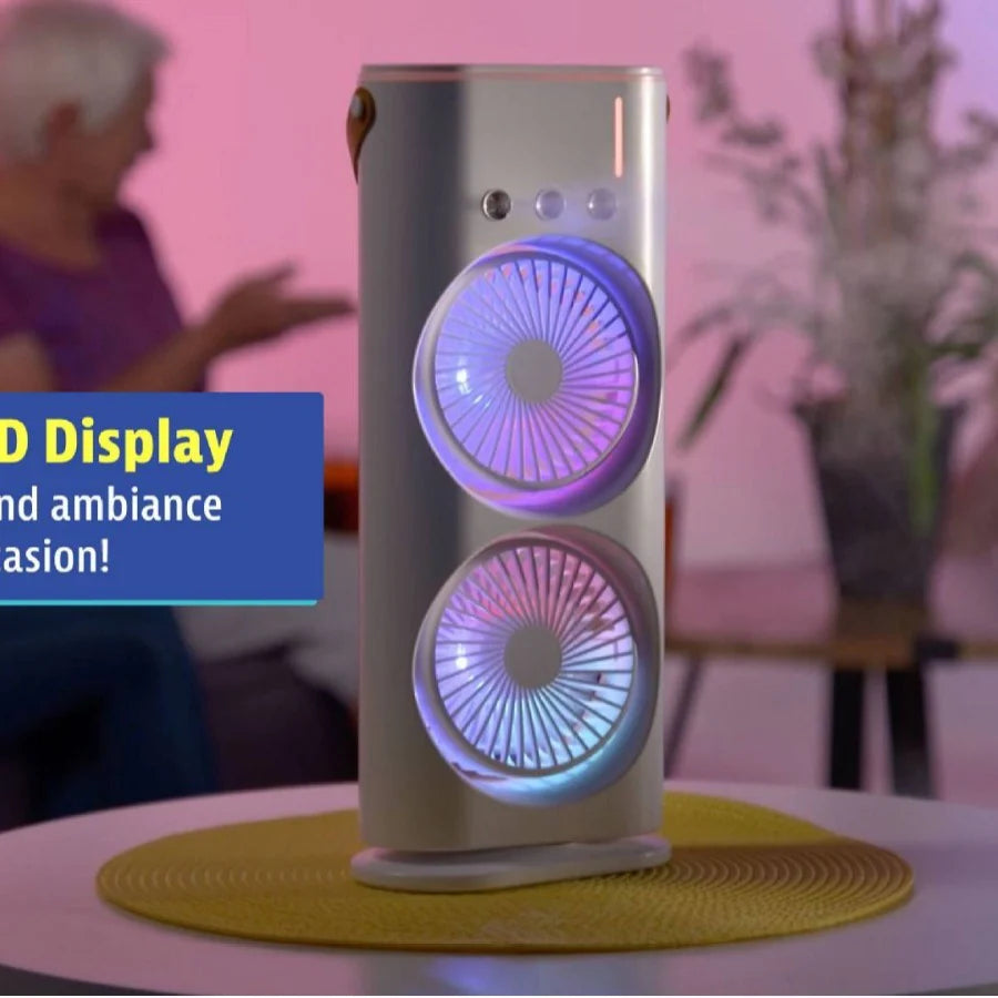 Dual Breeze Mist Double-Ended Spray Fan