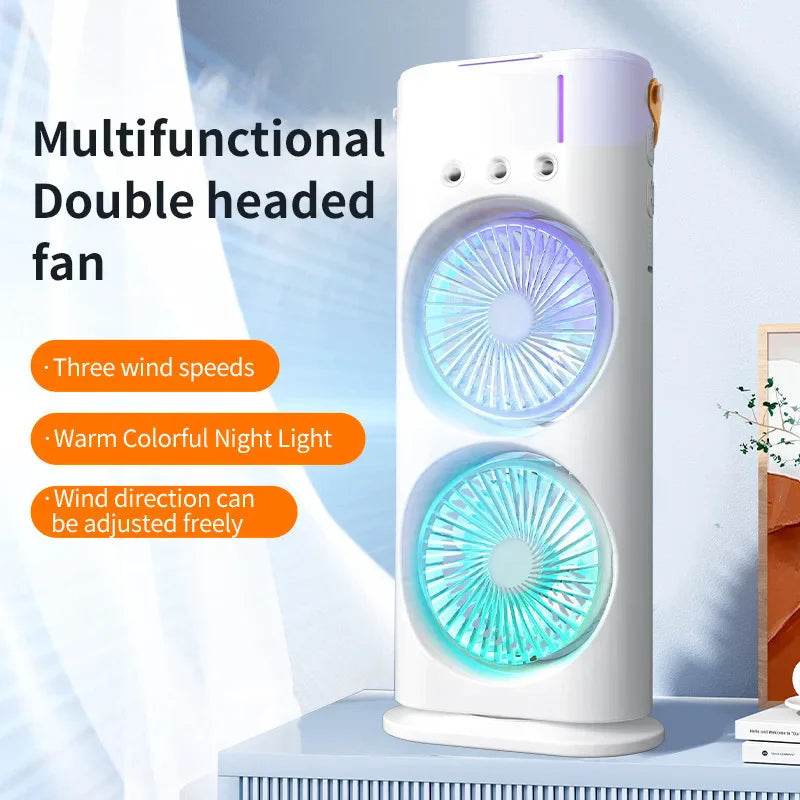 Dual Breeze Mist Double-Ended Spray Fan